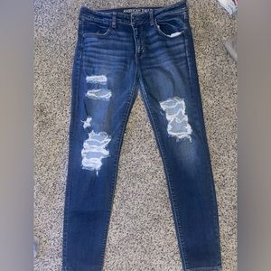 American Eagle women’s jeggings. Size: 12. Super stretch X.
